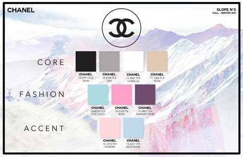 colours chanel|chanel colour scheme.